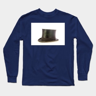 Black Top Hat Long Sleeve T-Shirt